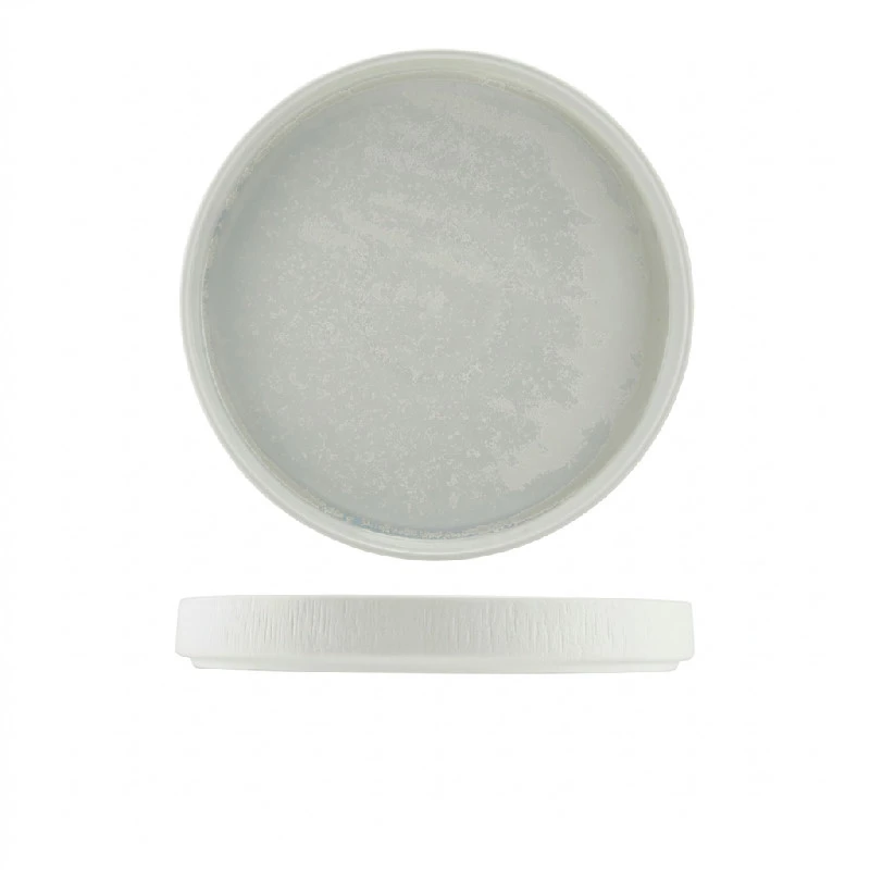 Incise Porcelain Lucine Präsentationsplatte 25 cm PR-PLC25 by Genware color Svart
