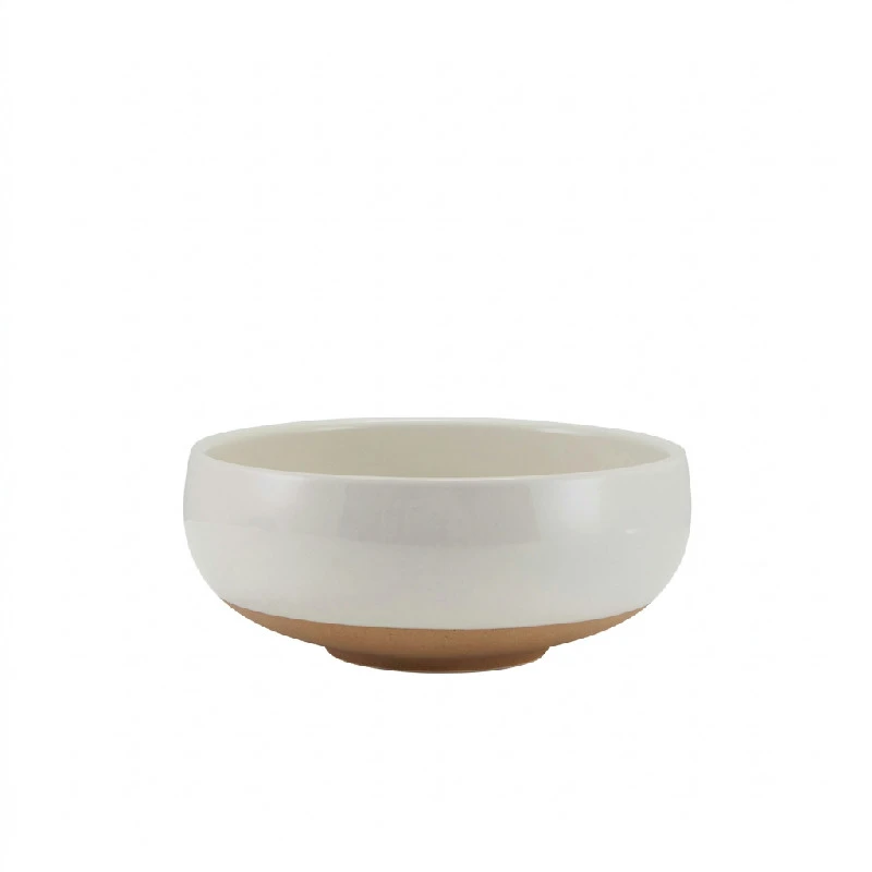 GenWare Kava White Steingutschale mit geschwungener Form 14,5 cm BB-KW14 by Genware color Svart