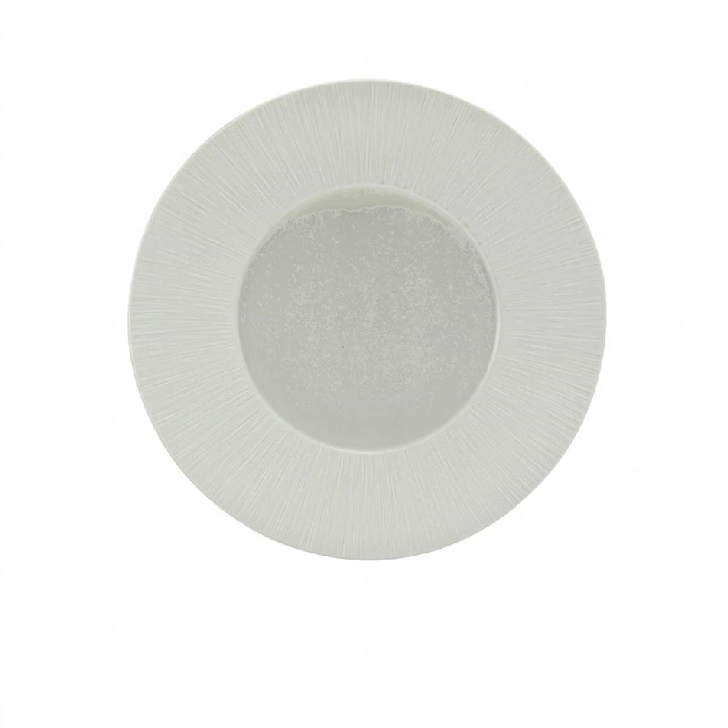Incise Porcelain Lucine Fahnenteller 31 cm WP-PLC31 by Genware color Svart