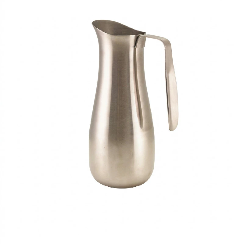 GenWare Geschwungener Wasserkrug aus Edelstahl 1,6 L SWJC160 by Genware color Svart