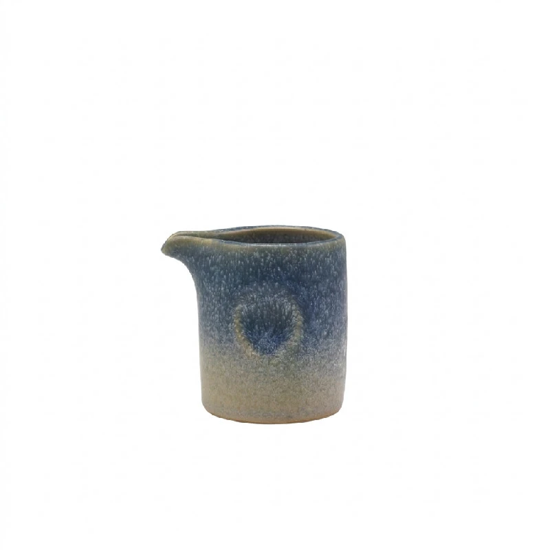 Forge Coast Stoneware Gekniffenes Kännchen 9cl/3,2oz CT-SJ9C by Genware color Svart