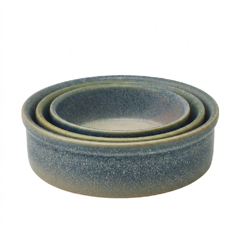 Forge Coast Steingut-Tapasschale 14,5 cm CT-TD14C by Genware color Svart
