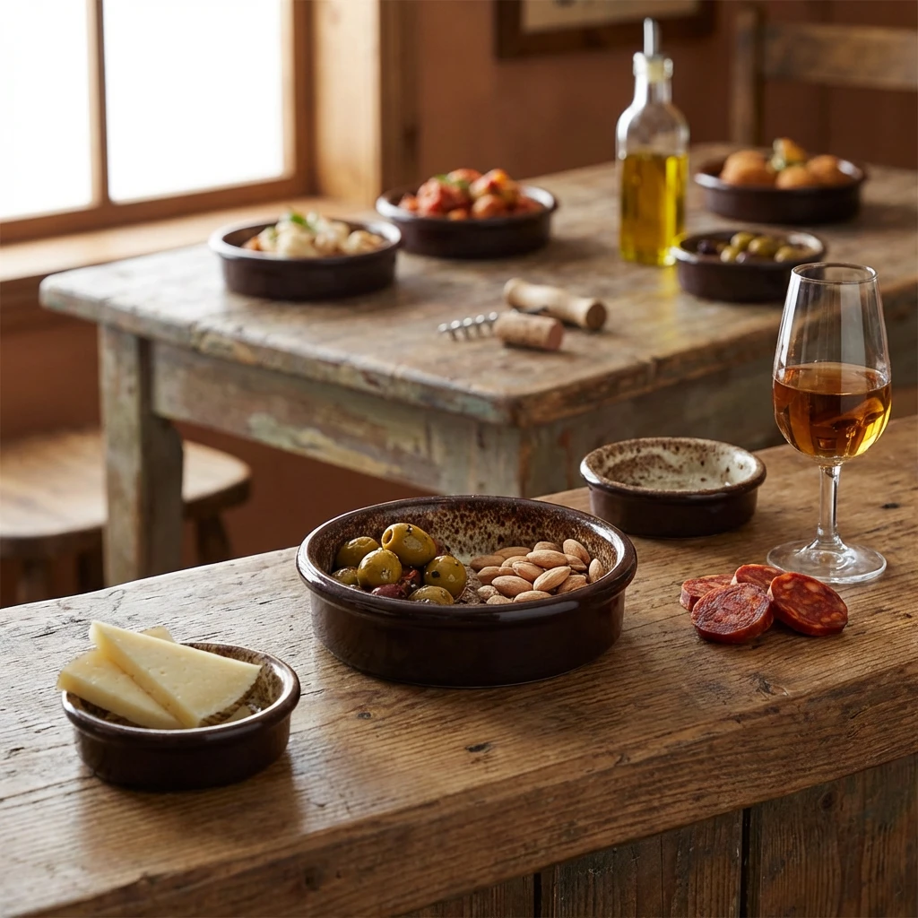 Sabrosa Luna Tapas-Schale 7,5 cm SBR-TD75LN by Genware color Svart