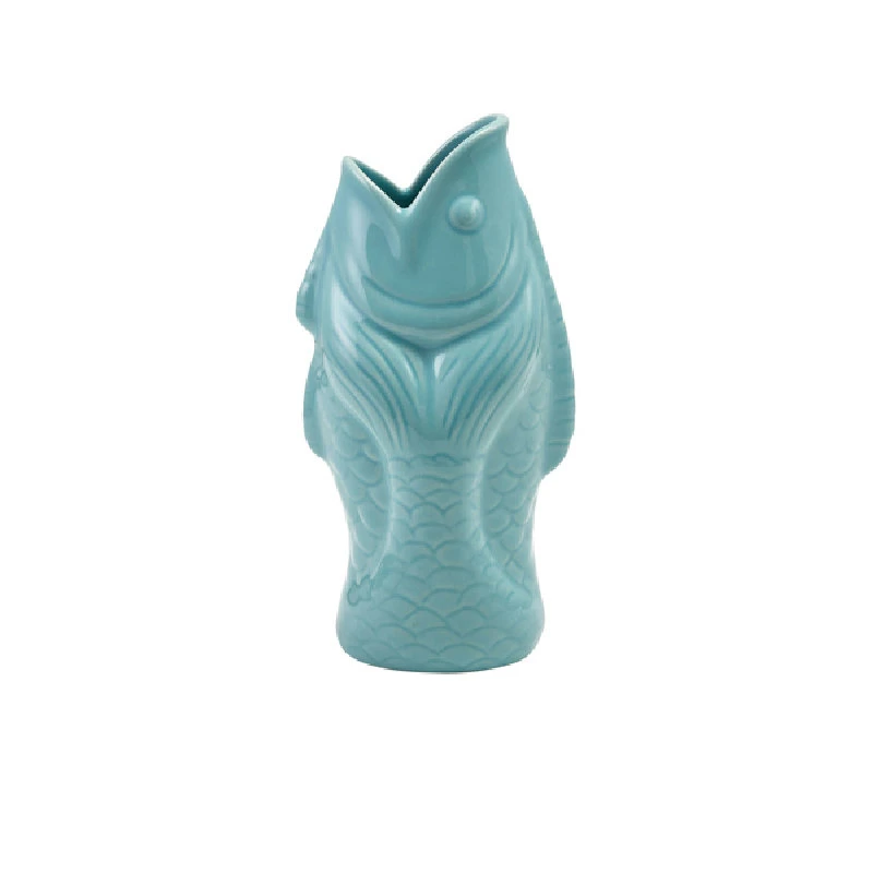 GenWare Blue Fish Tiki-Becher 38 cl / 13,4 oz FSH380BL by Genware color Svart