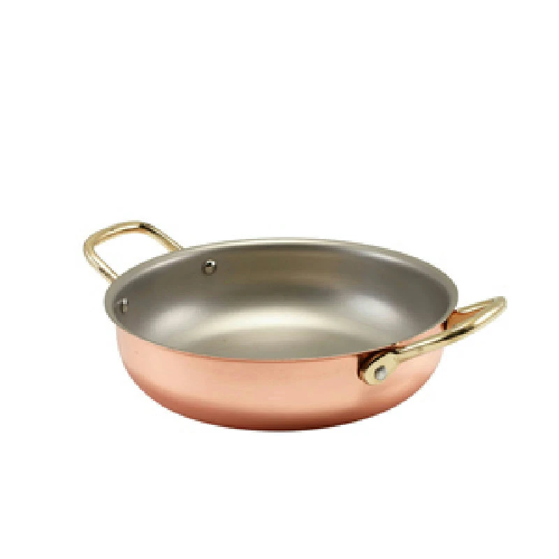 GenWare Copper Runde Servierschale 19,5 x 5 cm SRD19C by Genware color Svart