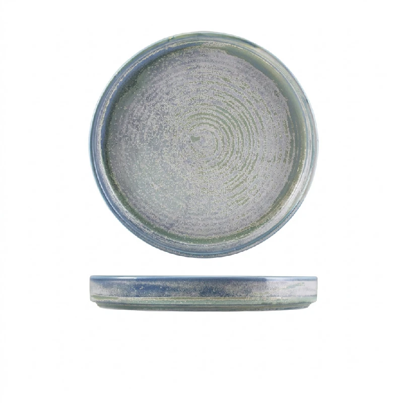 Terra Porcelain Seafoam Servierteller 20,5 cm PR-PSF21 by Genware color Svart