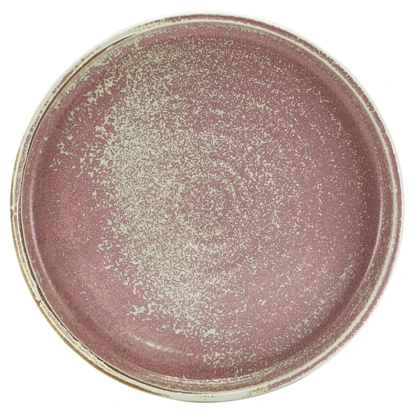Terra Porcelain Rose Präsentationsteller 20,5 cm PR-PRS21 by Genware color Svart