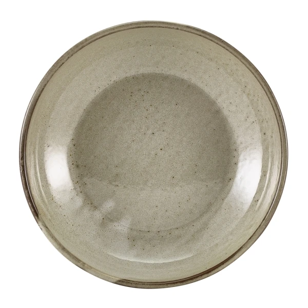 Terra Porcelain Grey Coupeschale 20 cm CB-PG20 by Genware color Svart