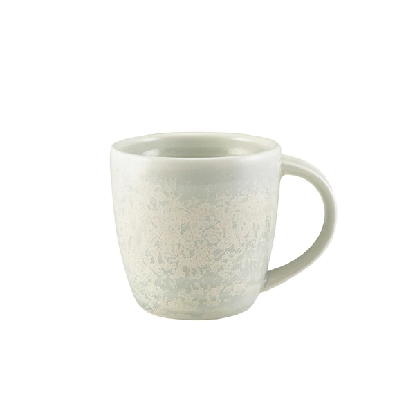 Terra Porcelain Pearl Becher 30 cl / 10,5 oz MUG-PPL32 by Genware color Svart