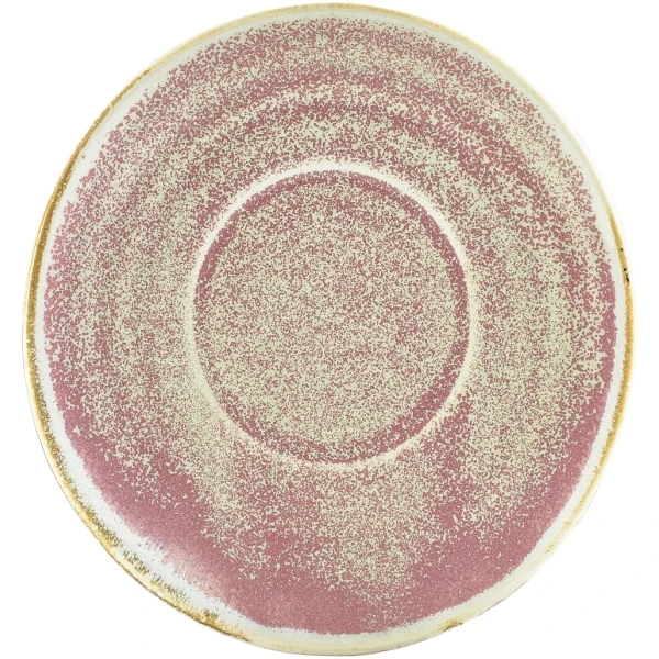 Terra Porcelain Rose Untertasse 14,5 cm SCR-PRS14 by Genware color Svart