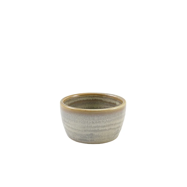 Terra Porcelain Mattgrau Ramekin 13 cl/4,5 oz RAM-PMG4 by Genware color Svart