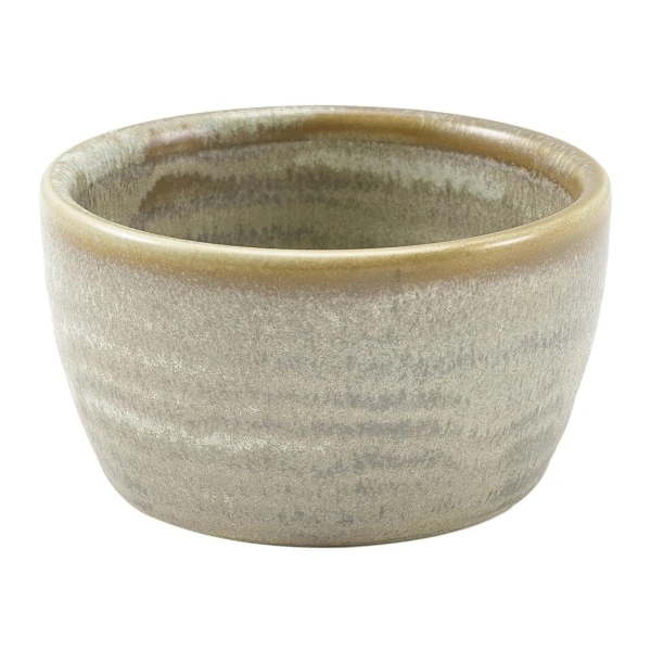 Terra Porcelain Mattgrau Ramekin 13 cl/4,5 oz RAM-PMG4 by Genware color Svart