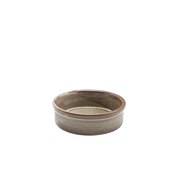 Terra Porcelain Grey Tapasschale 10 cm TD-PG10 by Genware color Svart