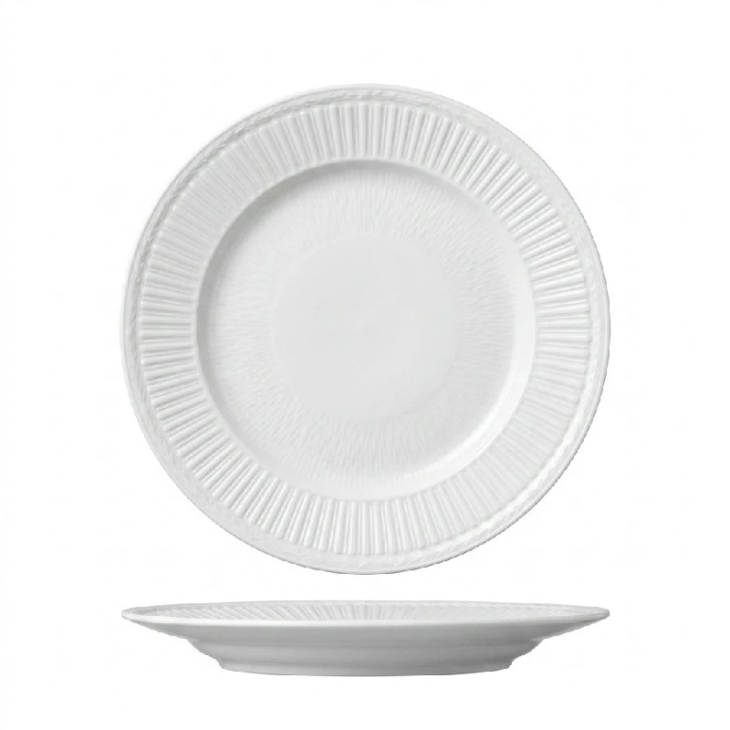 Incise Porcelain Lucine Fahnenteller 23 cm WP-PLC23 by Genware color Svart