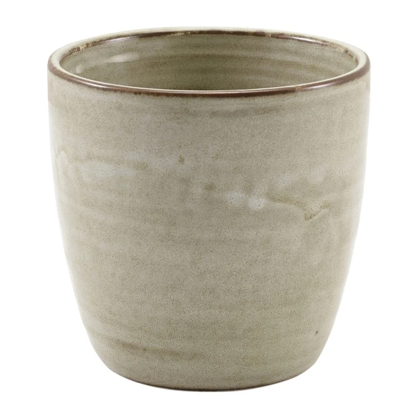 Terra Porcelain Grey Chip Tasse 30 cl/10,5 oz CC-PG32 by Genware color Svart