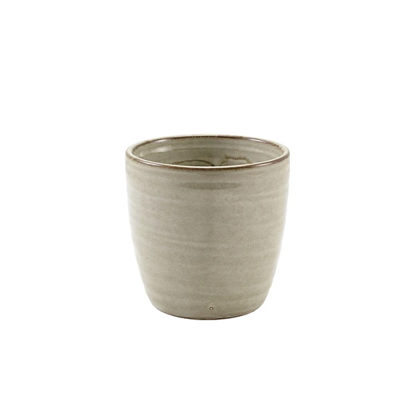 Terra Porcelain Grey Chip Tasse 30 cl/10,5 oz CC-PG32 by Genware color Svart