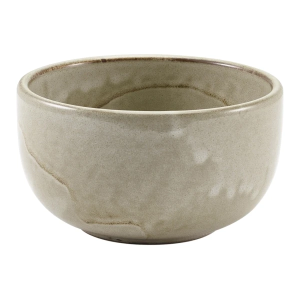Terra Porcelain Grey Runde Schale 12,5 cm BW-PG12 by Genware color Svart