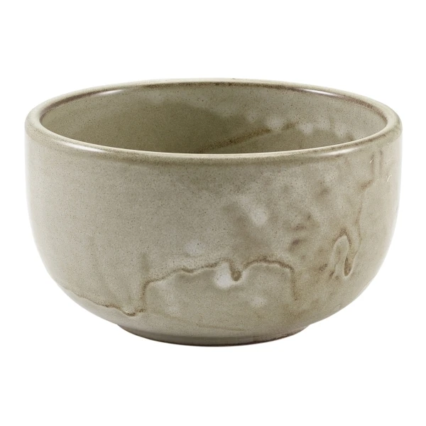 Terra Porcelain Grey Runde Schale 12,5 cm BW-PG12 by Genware color Svart