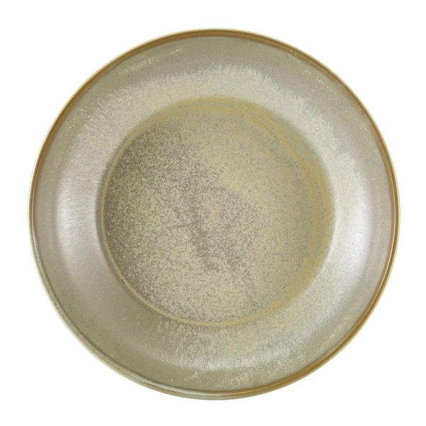 Terra Porcelain Matt Grau Coupe-Schale 27,5 cm CB-PMG27 by Genware color Svart