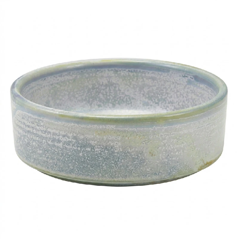 Terra Porcelain Seafoam Präsentationsschale 13 cm PB-PSF13 by Genware color Svart