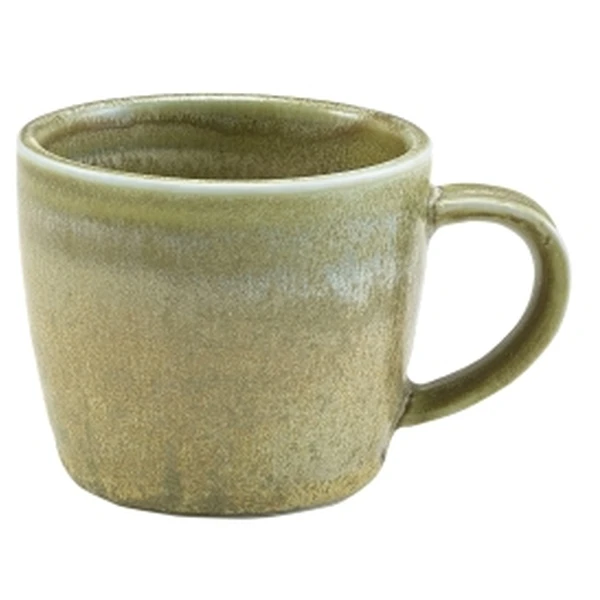 Terra Porcelain Espressotasse Mattgrau 9 cl / 3 oz CUP-PMG9 by Genware color Svart
