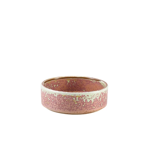 Terra Porcelain Rose Präsentationsschale 13 cm PB-PRS13 by Genware color Svart