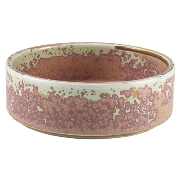 Terra Porcelain Rose Präsentationsschale 13 cm PB-PRS13 by Genware color Svart