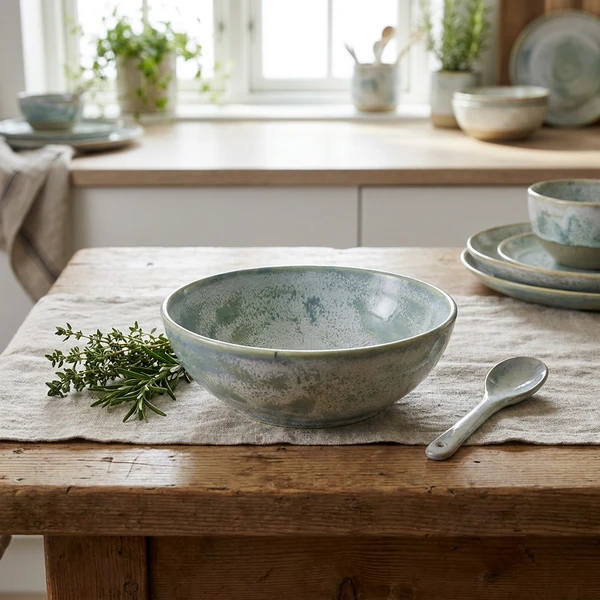 Terra Porcelain Seafoam Schale 14,5 cm SCR-PSF14 by Genware color Svart