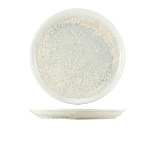 Terra Porcelain Pearl Coupe-Teller 27,5 cm CP-PPL27 by Genware color Svart