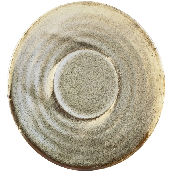 Terra Porcelain Grey Untertasse 11,5 cm SCR-PG11 by Genware color Svart
