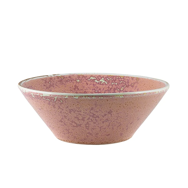 Terra Porcelain Rose Konische Schale 16 cm CN-PRS16 by Genware color Svart