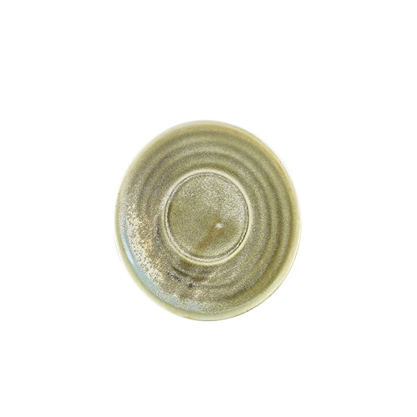 Terra Porcelain Matt Grau Untertasse 14,5 cm SCR-PMG14 by Genware color Svart
