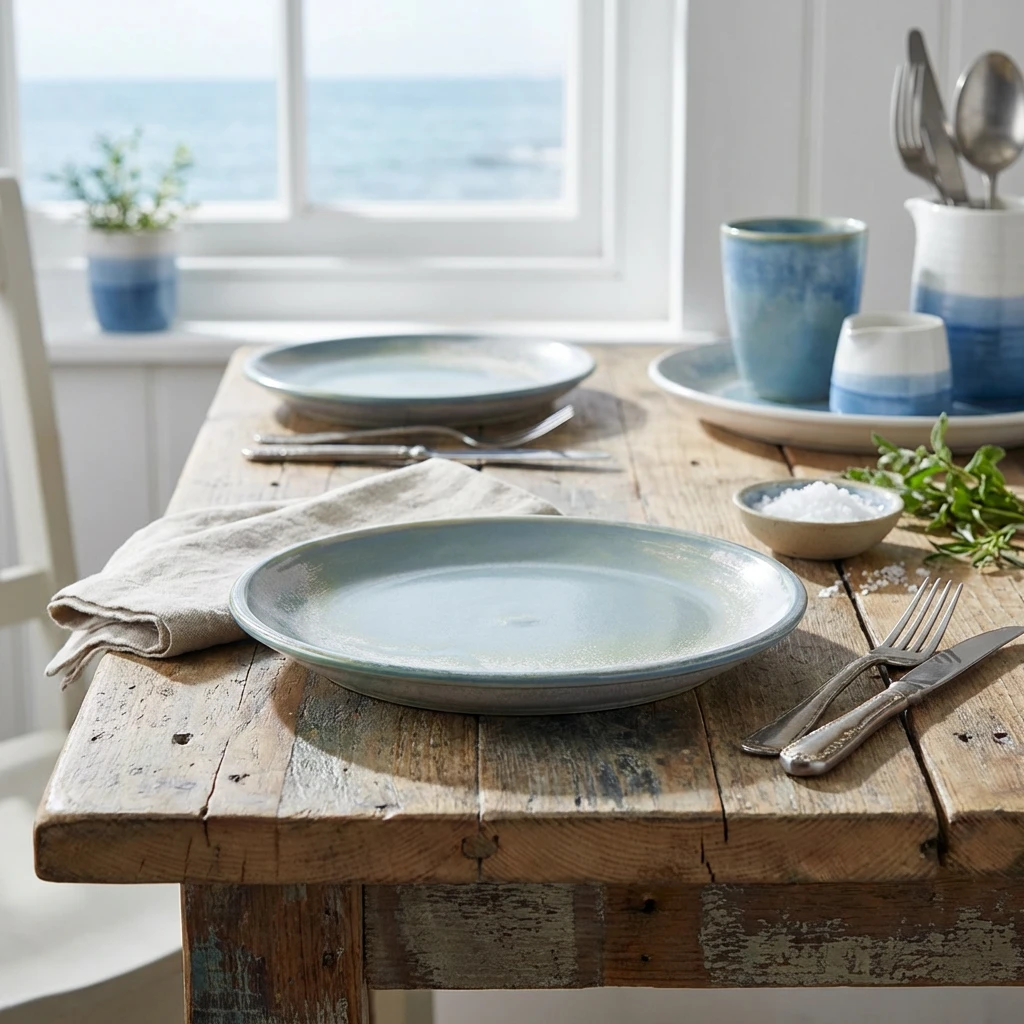 Terra Porcelain Seafoam Coupe Teller 19 cm CP-PSF19 by Genware color Svart