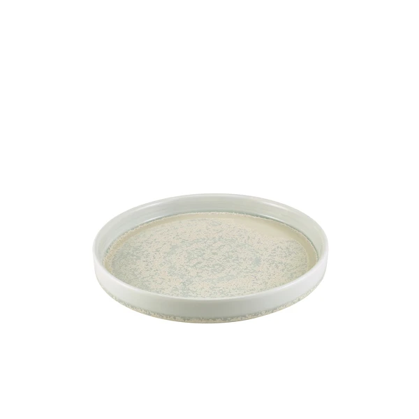 Terra Porcelain Pearl Präsentationsplatte 20,5 cm PR-PPL21 by Genware color Svart