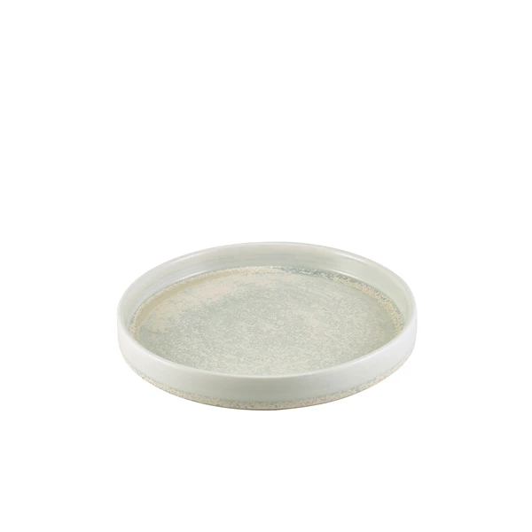 Terra Porcelain Pearl Präsentationsplatte 20,5 cm PR-PPL21 by Genware color Svart