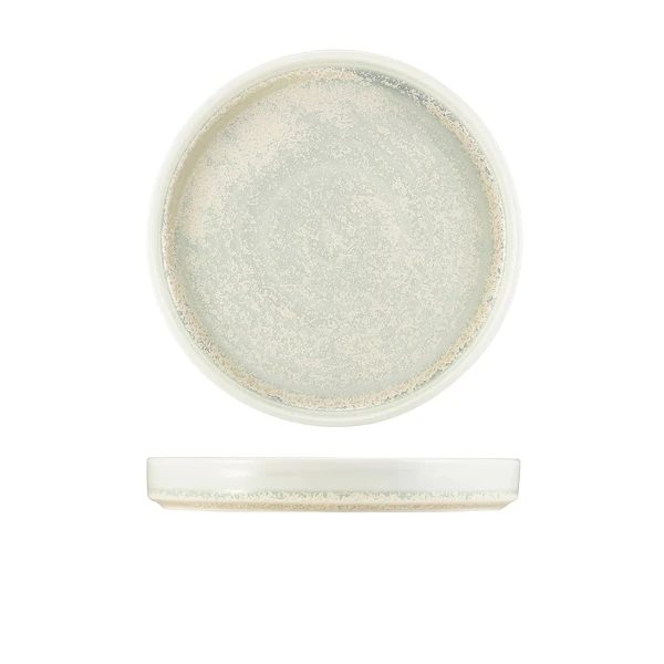 Terra Porcelain Pearl Präsentationsplatte 20,5 cm PR-PPL21 by Genware color Svart