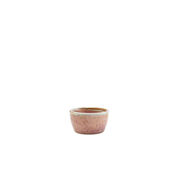 Terra Porcelain Rose Ramekin 45 ml/1,5 oz RAM-PRS1 by Genware color Svart