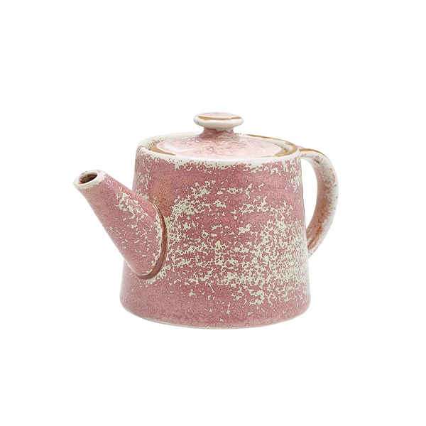 Terra Porcelain Rose Teekanne 50 cl/17,6 oz TP-PRS50 by Genware color Svart