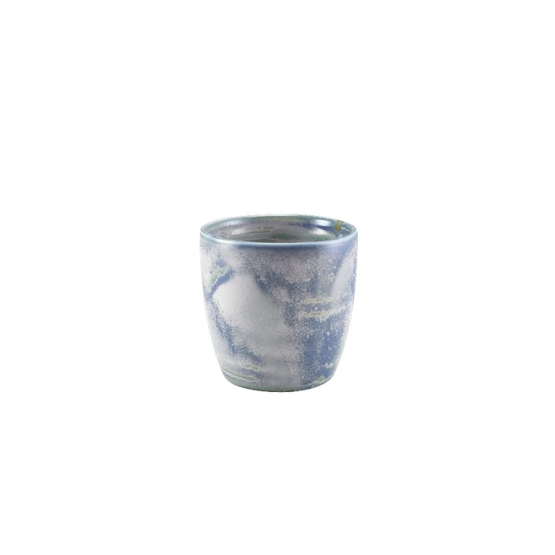 Terra Porcelain Seafoam Pommes-Becher 30 cl / 10,5 oz CC-PSF32 by Genware color Svart