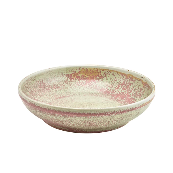 Terra Porcelain Rose Coupe-Schale 23 cm CB-PRS23 by Genware color Svart