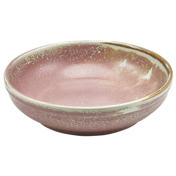 Terra Porcelain Rose Coupe-Schale 23 cm CB-PRS23 by Genware color Svart