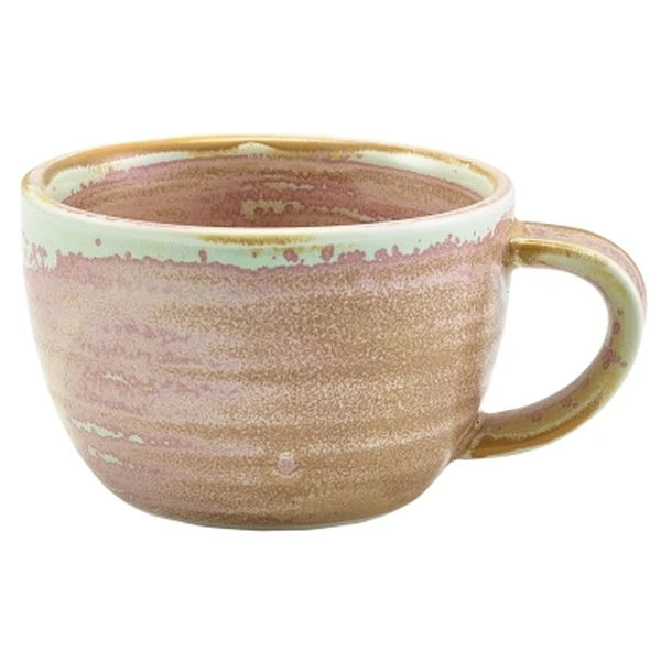 Terra Porcelain Rose Kaffeetasse 28,5 cl / 10 oz CUP-PRS28 by Genware color Svart