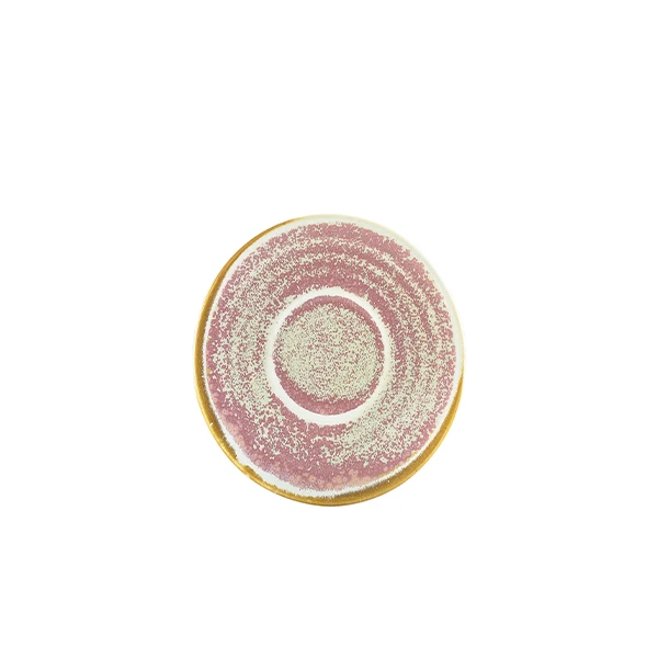 Terra Porcelain Rose Untertasse 11,5 cm SCR-PRS11 by Genware color Svart
