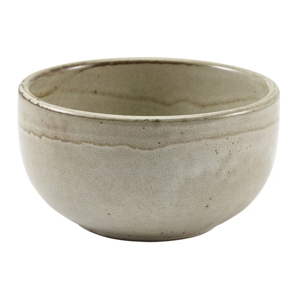 Terra Porcelain Grey Runde Schale 11,5 cm BW-PG11 by Genware color Svart