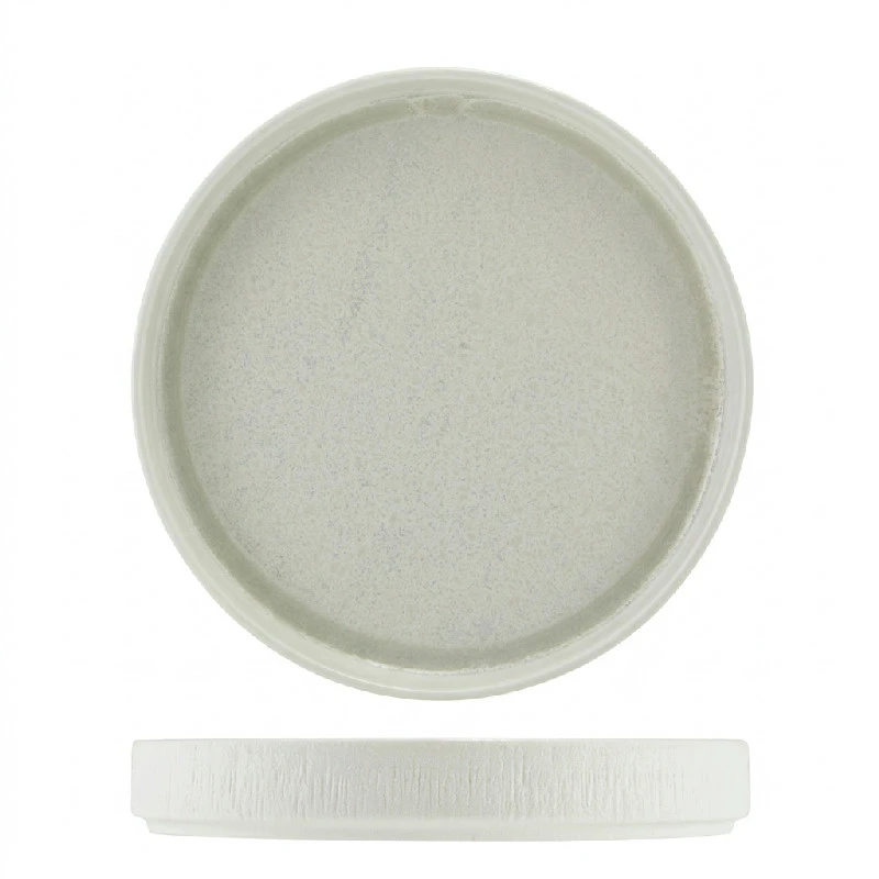 Incise Porcelain Lucine Präsentationsteller 20 cm PR-PLC20 by Genware color Svart