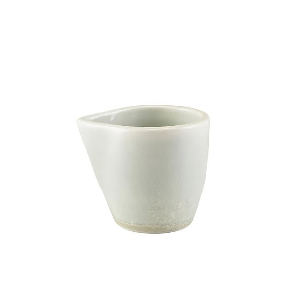 Terra Porcelain Pearl Kännchen 9 cl / 3 oz JUG-PPL9 by Genware color Svart