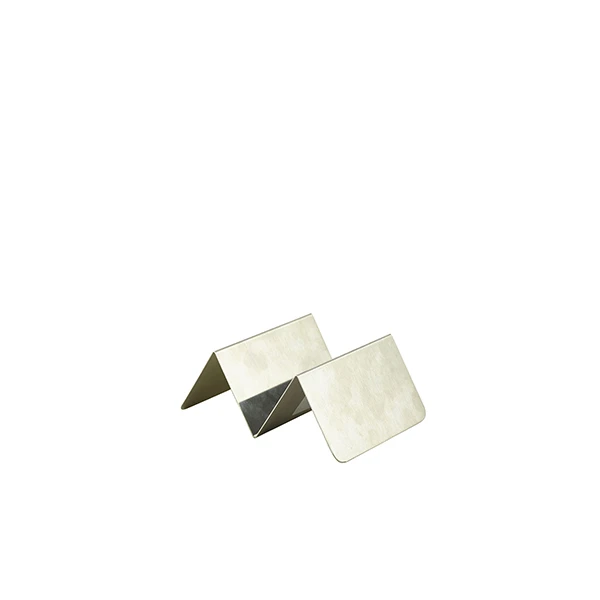 Fast Food Ständer 1 Fach 13 x 10 x 5 cm FFS1 by Genware color Svart
