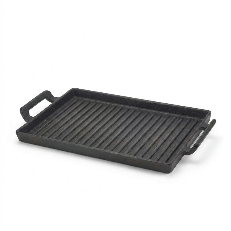 GenWare Gusseisen-Servierpfanne 21,5 x 15 cm C2215 by Genware color Svart