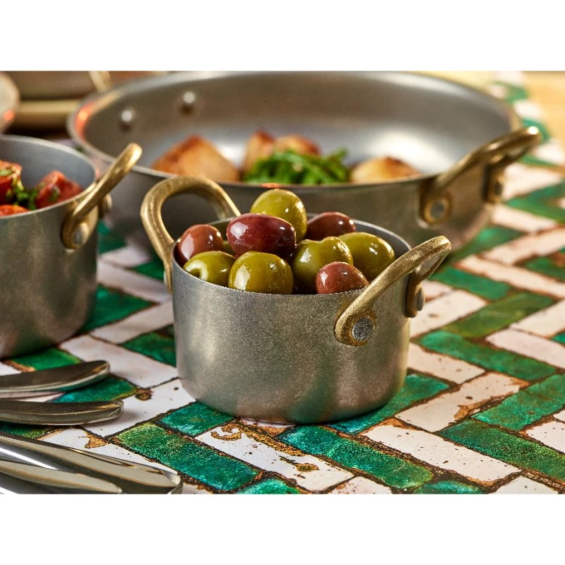 GenWare Vintage Steel Mini-Auflaufform 7,8 x 4,5 cm SCD8V by Genware color Svart