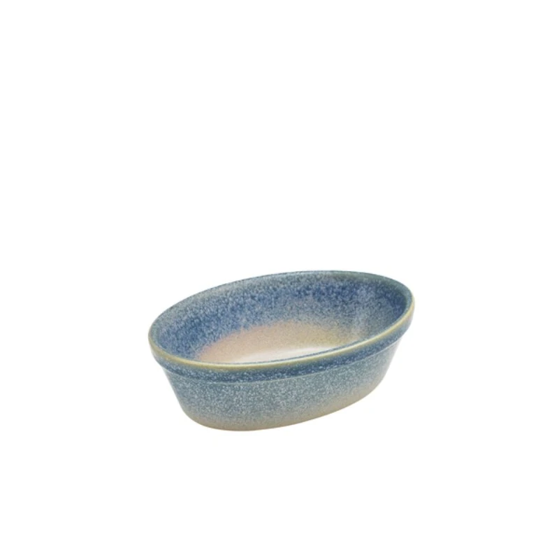 Forge Coast Stoneware ovale Auflaufform 16 cm CT-PD16C by Genware color Svart